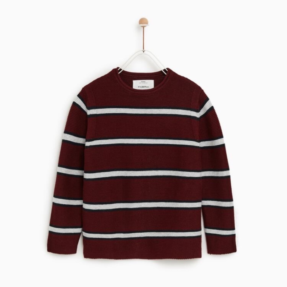 Zara kids striped sweater size 6